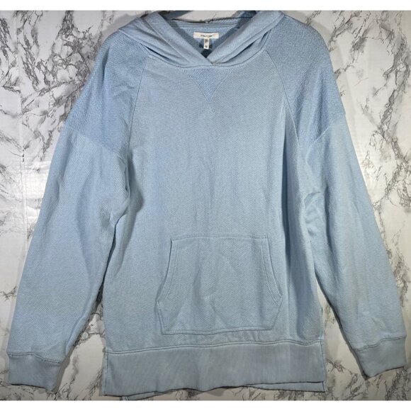 Maurices Light Blue Hoodie Sweatshirt Medium soft and light weight - Picture 1 of 7